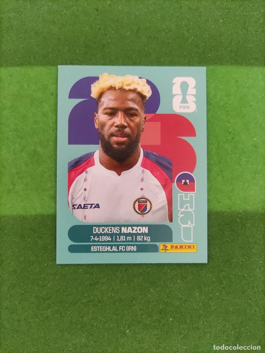 Cromos de F&uacute;tbol: Nazon Hait&iacute; HAI 18 Sticker Mundial 2026 FIFA World Cup / Sin pegar