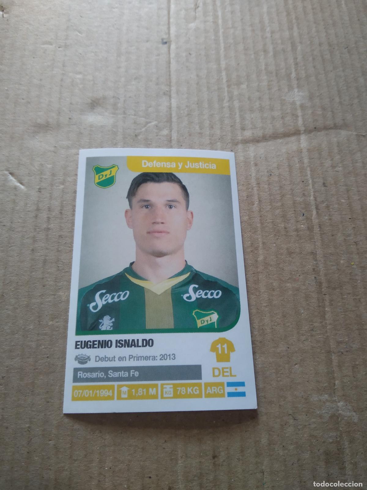 Cromos de F&uacute;tbol: 119 EUGENIO ISNALDO DEFENSA Y JUSTICIA CROMO FUTBOL ARGENTINO 18-19 PANINI LIGA ARGENTINA 2018-2019