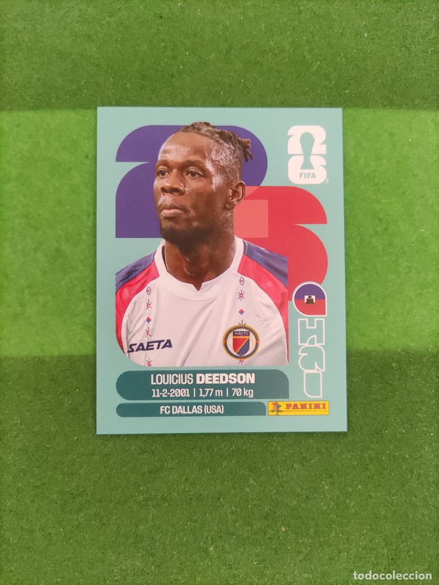 Cromos de F&uacute;tbol: Deedson Hait&iacute; HAI 19 Sticker Mundial 2026 FIFA World Cup / Sin pegar