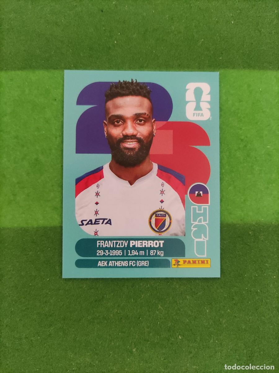 Figurine di Calcio: Pierrot Hait&iacute; HAI 20 Sticker Mundial 2026 FIFA World Cup / Sin pegar