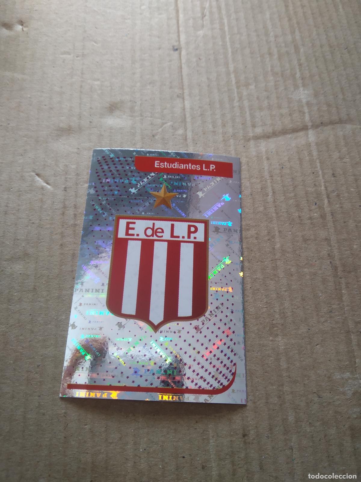 Fu&szlig;ball-Sticker: 123 ESCUDO ESTUDIANTES DE LA PLATA CROMO FUTBOL ARGENTINO 18-19 PANINI LIGA ARGENTINA 2018-2019