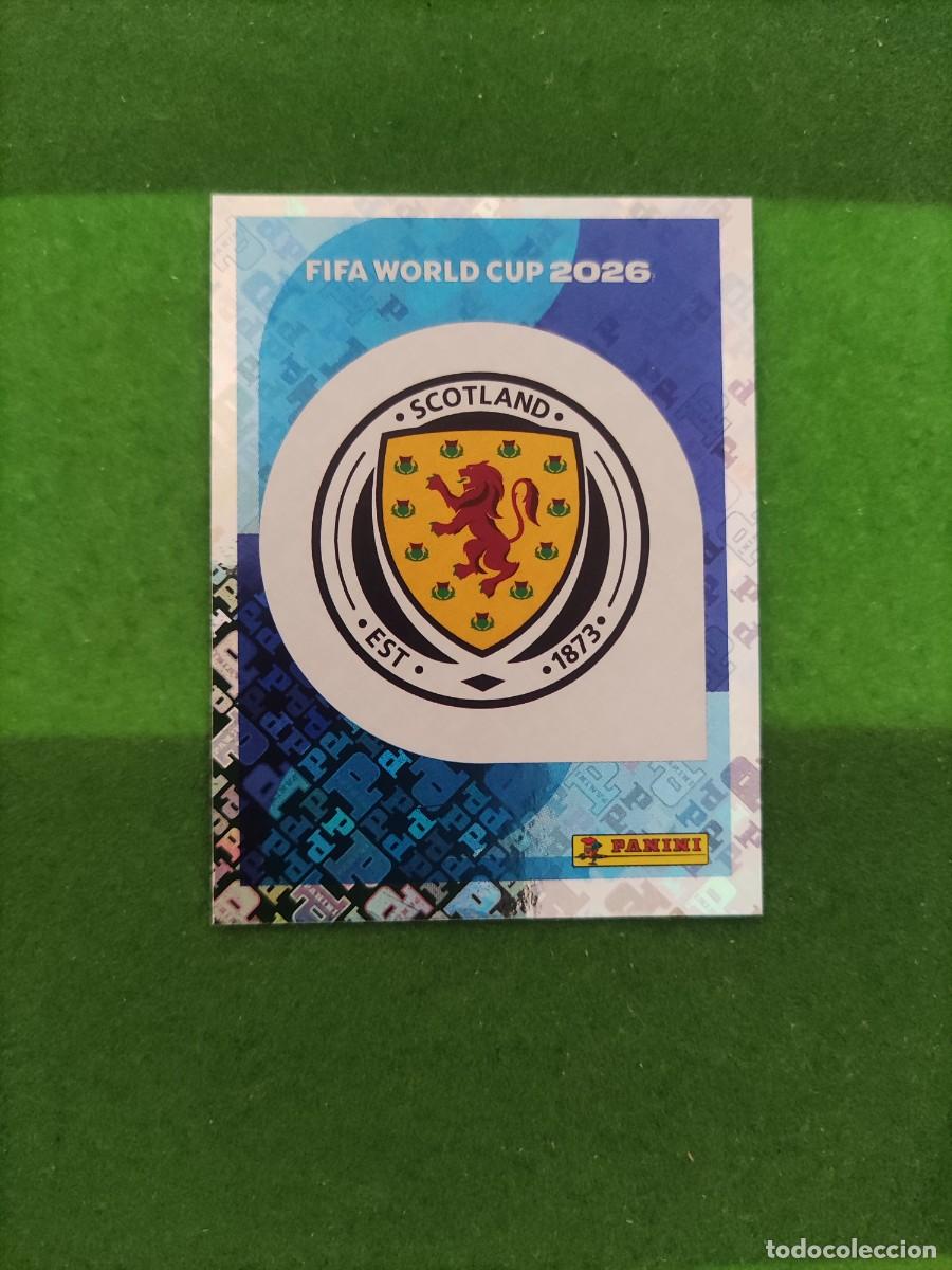 Fu&szlig;ball-Sticker: Escudo Escocia SCO 1 Sticker Mundial 2026 FIFA World Cup / Sin pegar