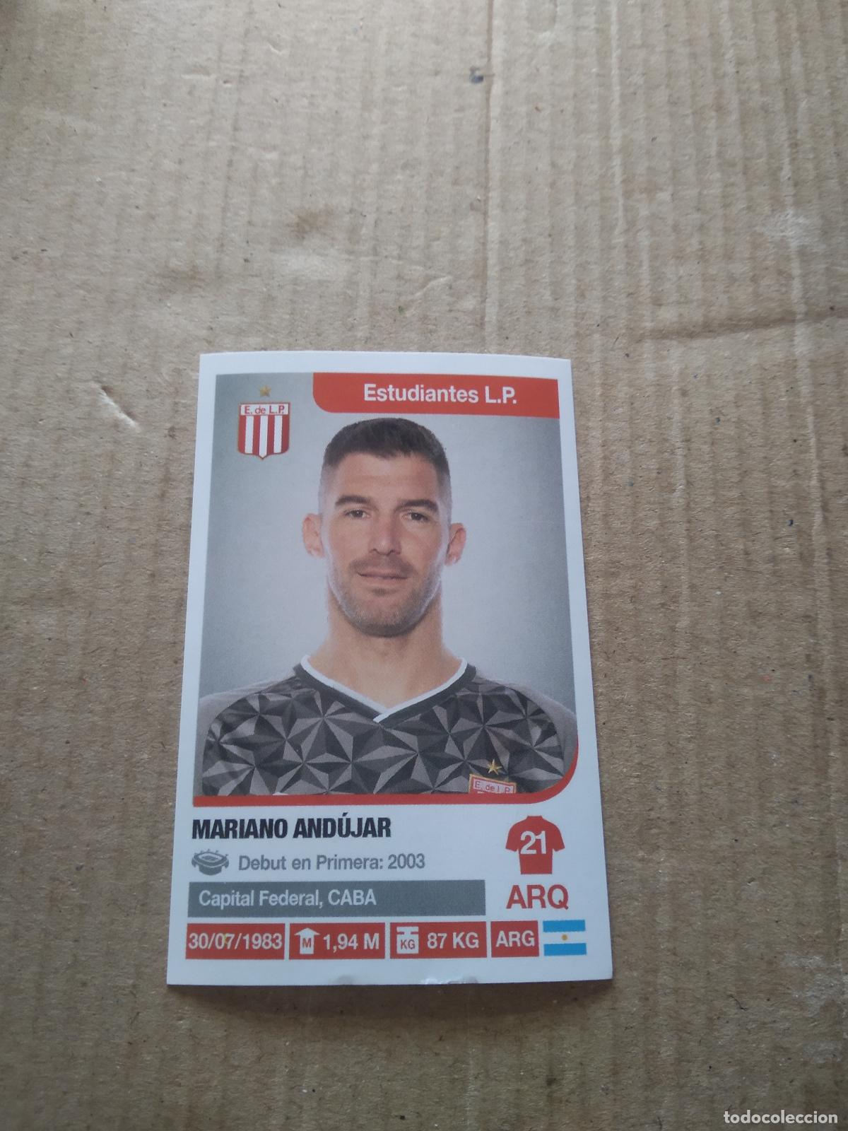 Fu&szlig;ball-Sticker: 125 MARIANO ANDUJAR ESTUDIANTES PLATA CROMO FUTBOL ARGENTINO 18-19 PANINI LIGA ARGENTINA 2018-2019
