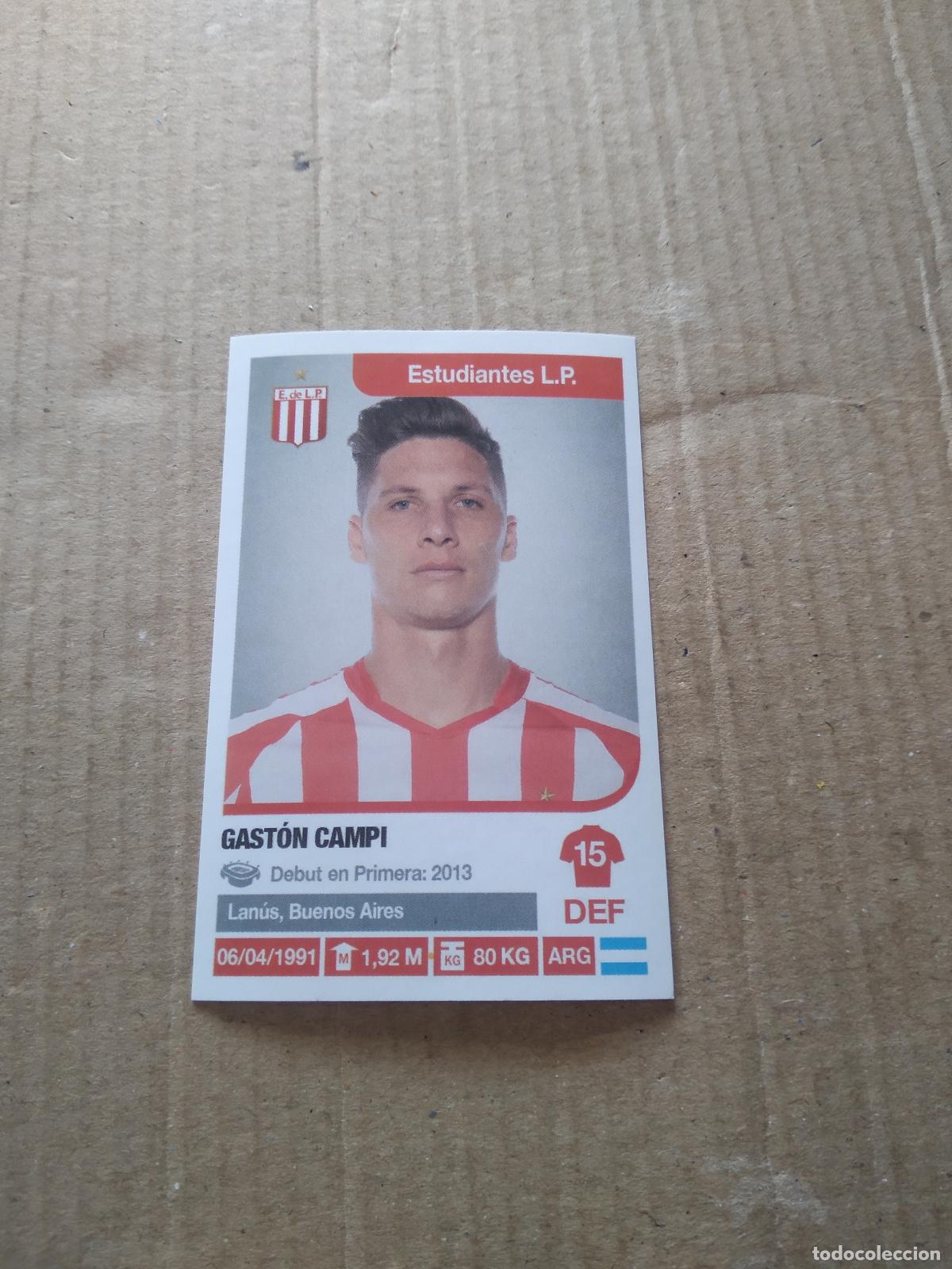 Fu&szlig;ball-Sticker: 127 GASTON CAMPI ESTUDIANTES PLATA CROMO FUTBOL ARGENTINO 18-19 PANINI LIGA ARGENTINA 2018-2019