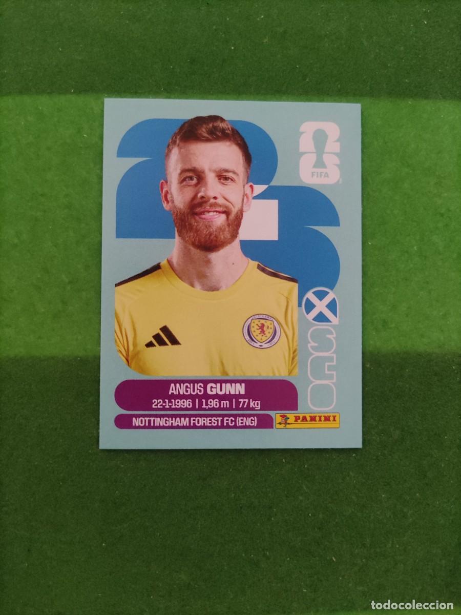 Fu&szlig;ball-Sticker: Gunn Escocia SCO 2 Sticker Mundial 2026 FIFA World Cup / Sin pegar