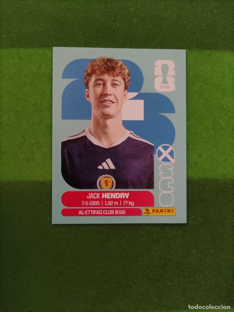 Cromos de F&uacute;tbol: Hendry Escocia SCO 3 Sticker Mundial 2026 FIFA World Cup / Sin pegar