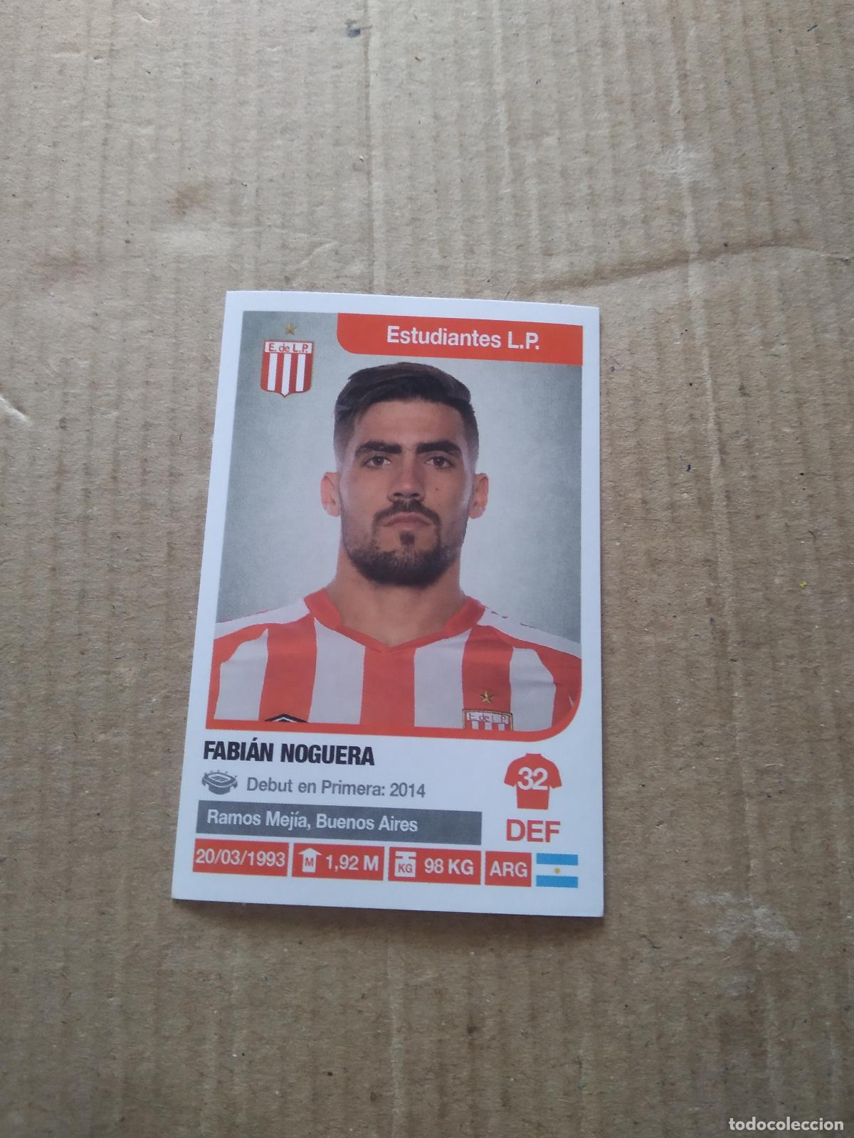 Cromos de F&uacute;tbol: 130 FABIAN NOGUERA ESTUDIANTES CROMO FUTBOL ARGENTINO 18-19 PANINI LIGA ARGENTINA 2018-2019