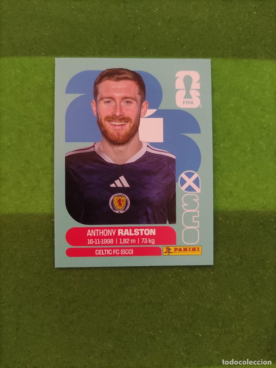 Cromos de F&uacute;tbol: Ralston Escocia SCO 9 Sticker Mundial 2026 FIFA World Cup / Sin pegar