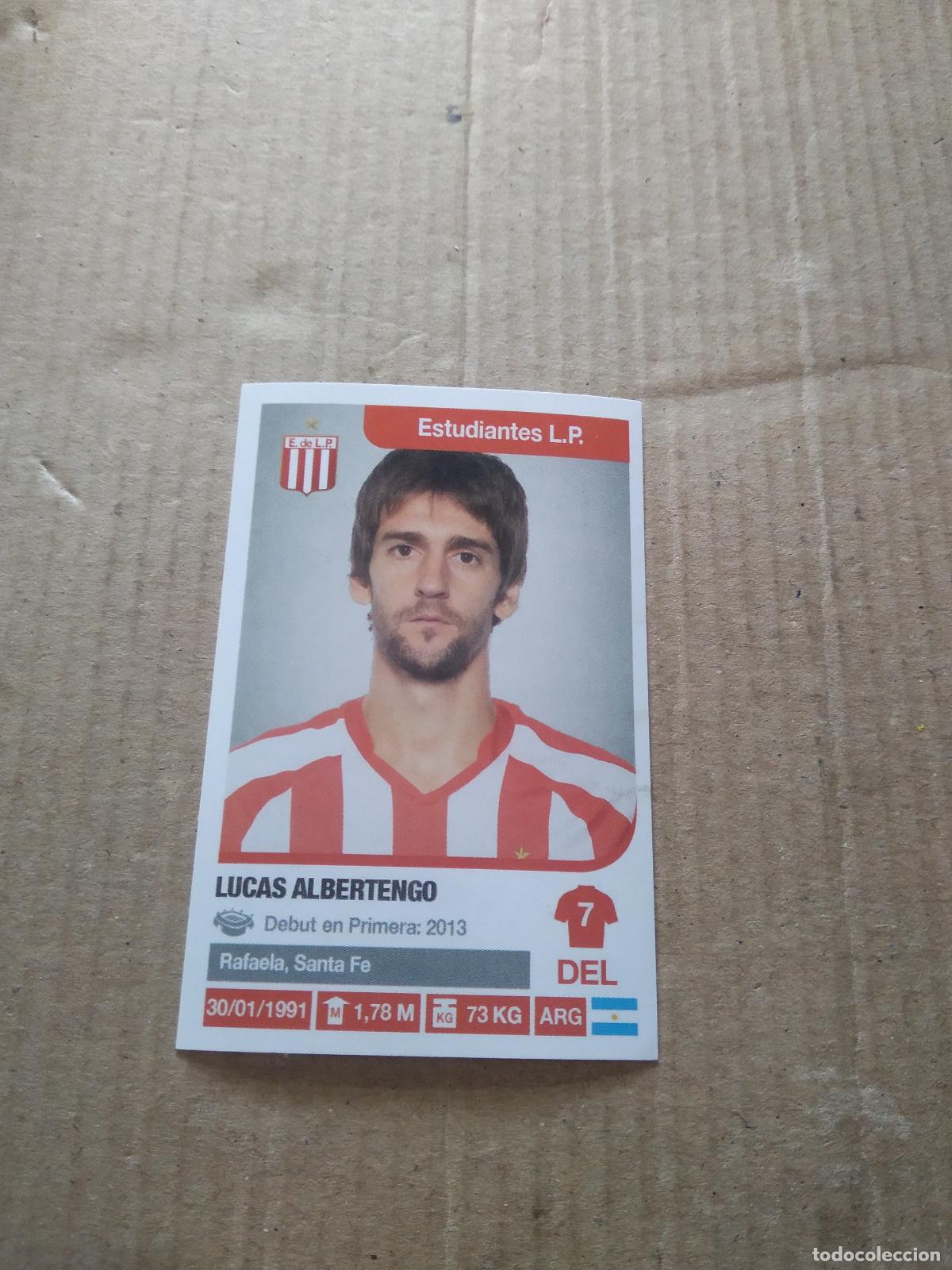 Cromos de F&uacute;tbol: 135 LUCAS ALBERTENGO ESTUDIANTES CROMO FUTBOL ARGENTINO 18-19 PANINI LIGA ARGENTINA 2018-2019