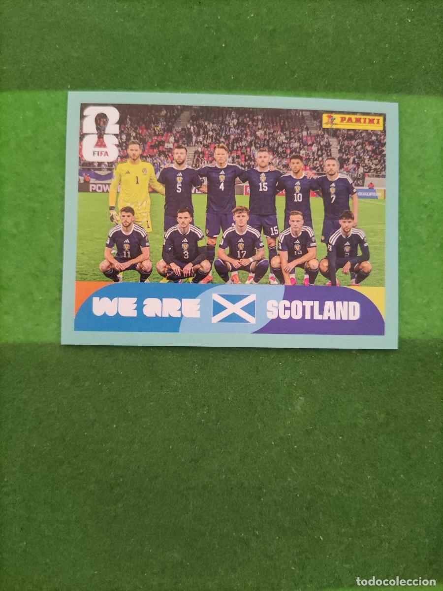 Cromos de F&uacute;tbol: We are Escocia SCO 13 Sticker Mundial 2026 FIFA World Cup / Sin pegar