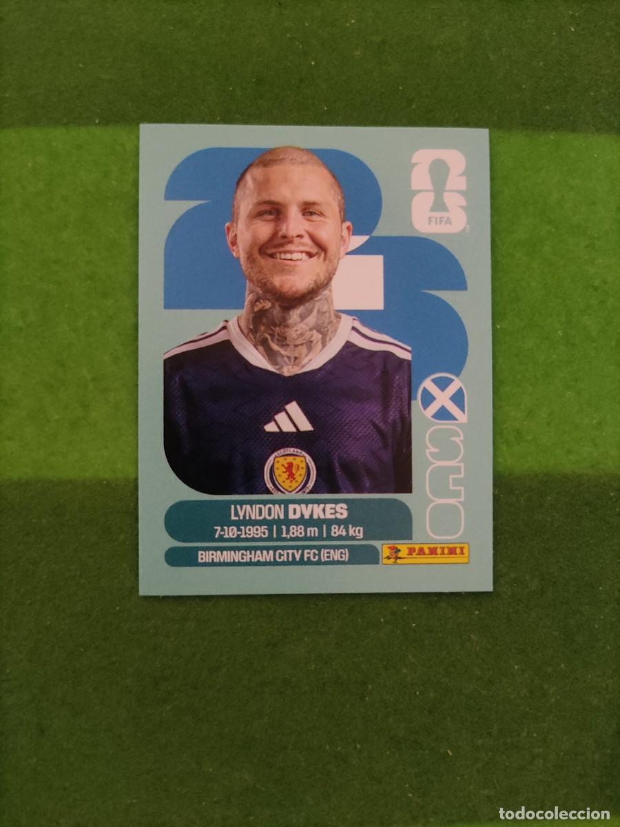 Cromos de F&uacute;tbol: Dykes Escocia SCO 18 Sticker Mundial 2026 FIFA World Cup / Sin pegar