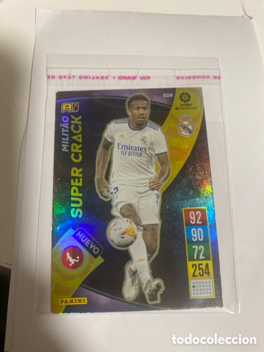 Football Stickers: Militao Supercrack Adrenalin XL 21/22