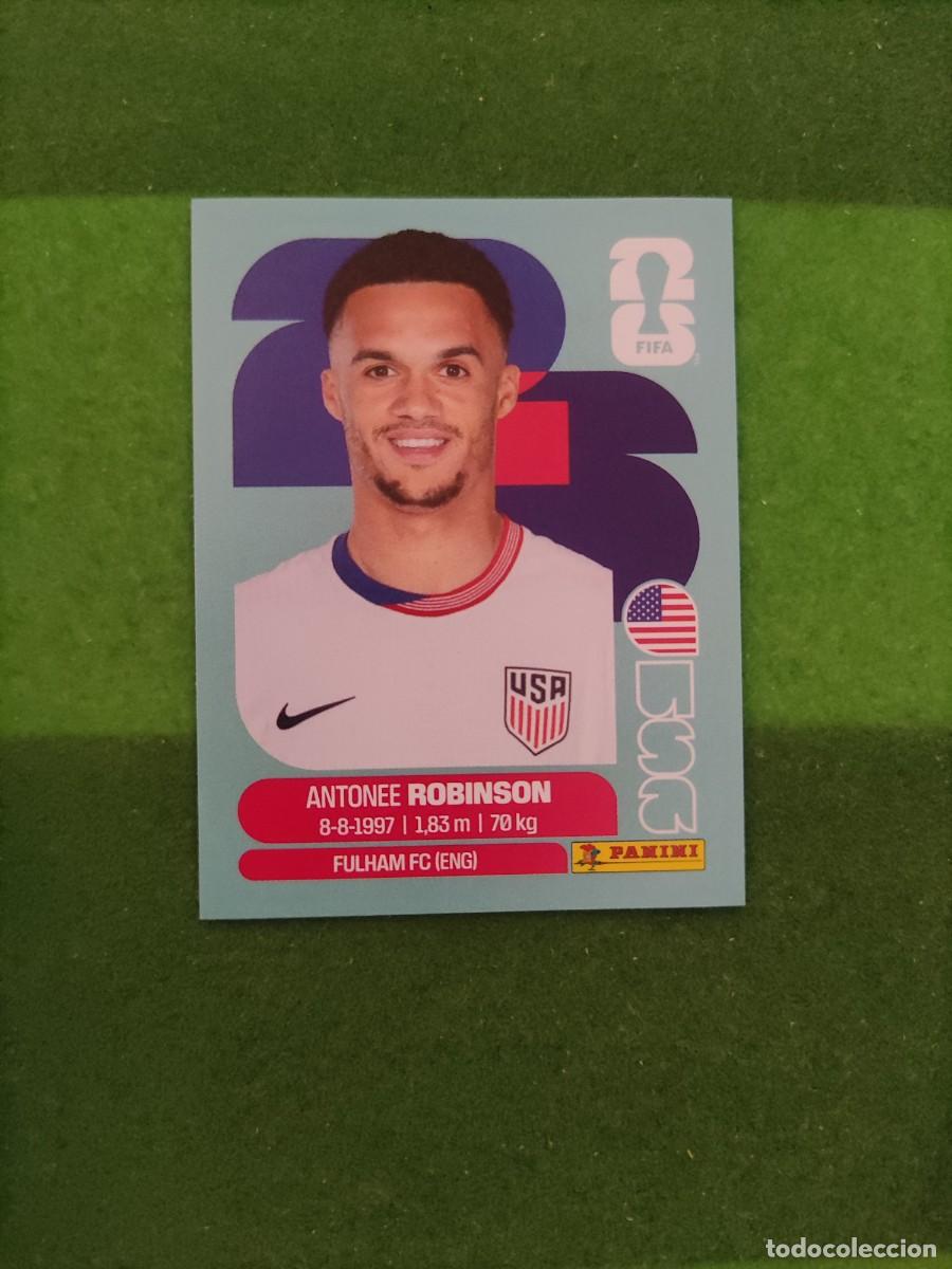 Cromos de F&uacute;tbol: Robinson Estados Unidos USA 7 Sticker Mundial 2026 FIFA World Cup / Sin pegar
