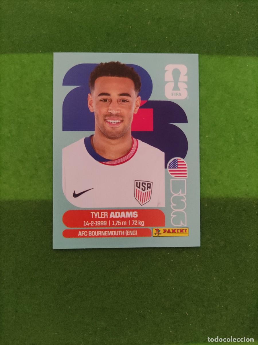 Cromos de F&uacute;tbol: Adams Estados Unidos USA 8 Sticker Mundial 2026 FIFA World Cup / Sin pegar