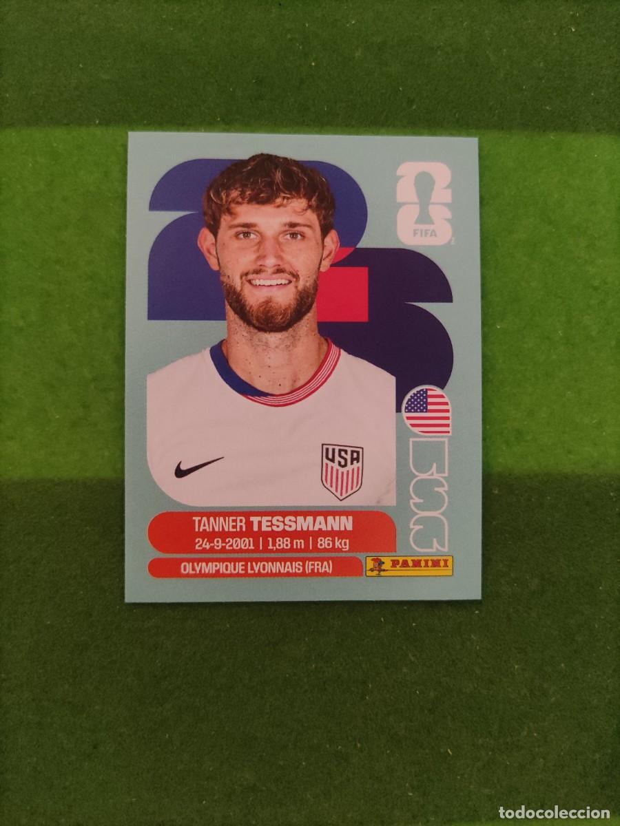 Cromos de F&uacute;tbol: Tessmann Estados Unidos USA 9 Sticker Mundial 2026 FIFA World Cup / Sin pegar