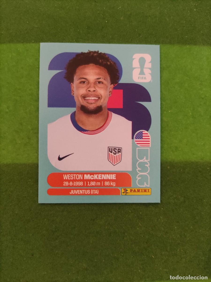 Cromos de F&uacute;tbol: McKennie Estados Unidos USA 10 Sticker Mundial 2026 FIFA World Cup / Sin pegar
