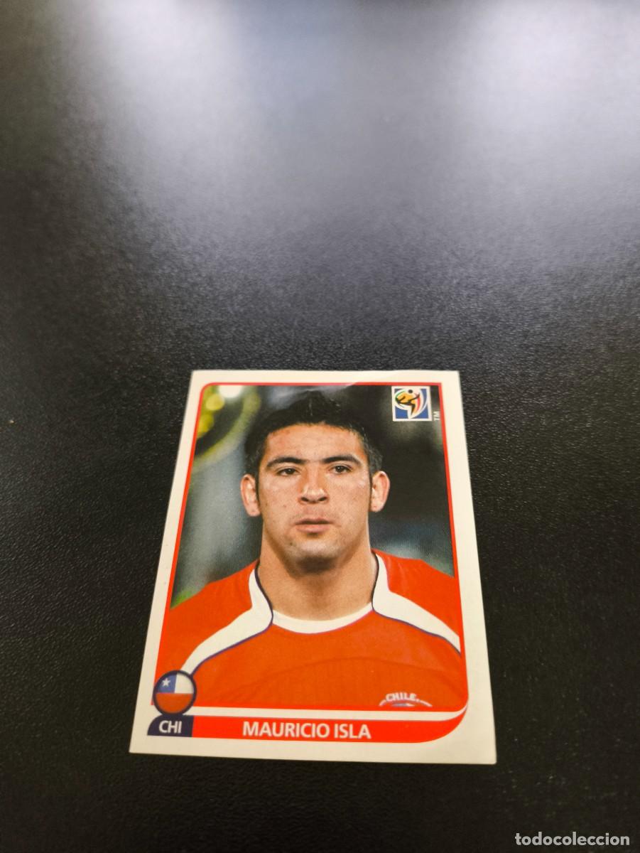 Cromos de F&uacute;tbol: 627 Mauricio Isla EMBLEMA CHILE SIN PEGAR PANINI FIFA WORLD CUP MUNDIAL SUDAFRICA 2010