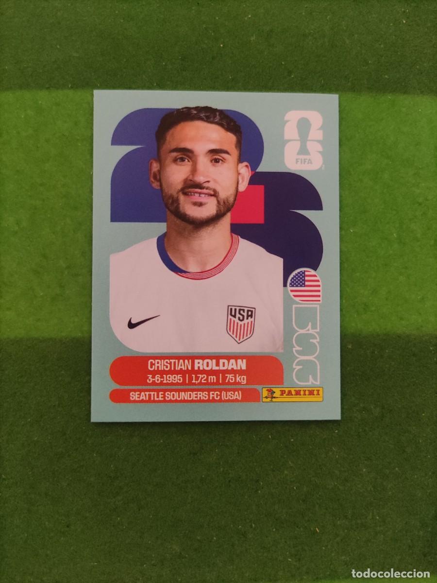 Cromos de F&uacute;tbol: Rold&aacute;n Estados Unidos USA 11 Sticker Mundial 2026 FIFA World Cup / Sin pegar