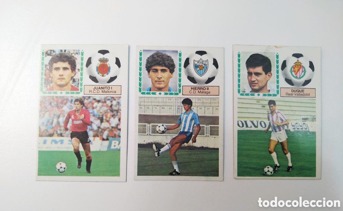 Cromos de F&uacute;tbol: Lote de cromos coloca 83/84, ediciones ESTE