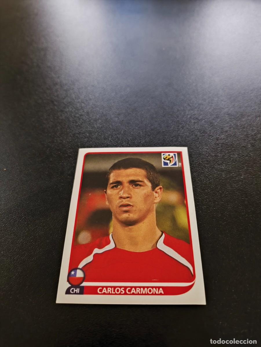Cromos de F&uacute;tbol: 629 Carlos Carmona EMBLEMA CHILE SIN PEGAR PANINI FIFA WORLD CUP MUNDIAL SUDAFRICA 2010