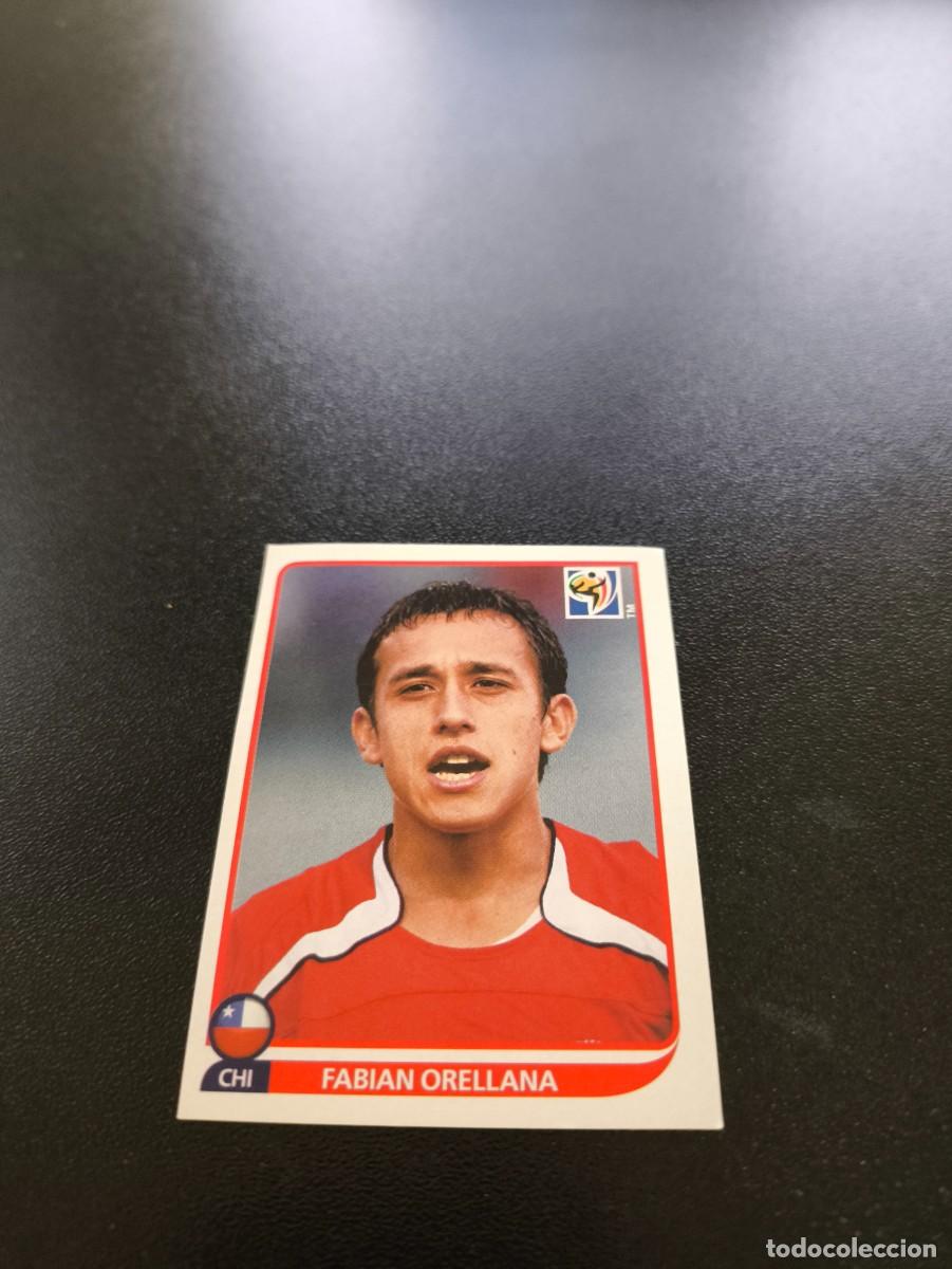 Cromos de F&uacute;tbol: 633 Fabian Orellana EMBLEMA CHILE SIN PEGAR PANINI FIFA WORLD CUP MUNDIAL SUDAFRICA 2010