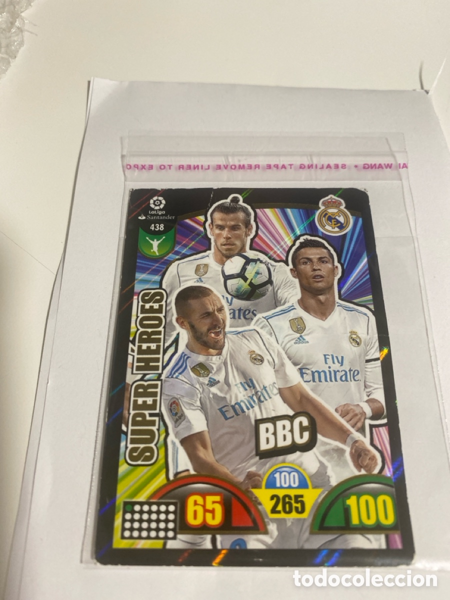 Cromos de F&uacute;tbol: Superheroes Cr7 Adrenalin XL 17/18