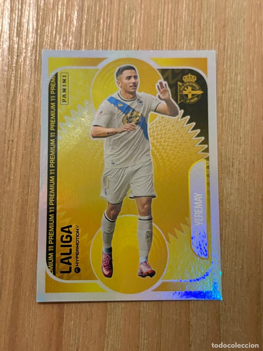 Cromos de F&uacute;tbol: LIGA ESTE HYPERMOTION 2025-26 25-26 PANINI YEREMAY 2 DIVISI&Oacute;N PREMIUM 11 DEPORTIVO CORU&Ntilde;A
