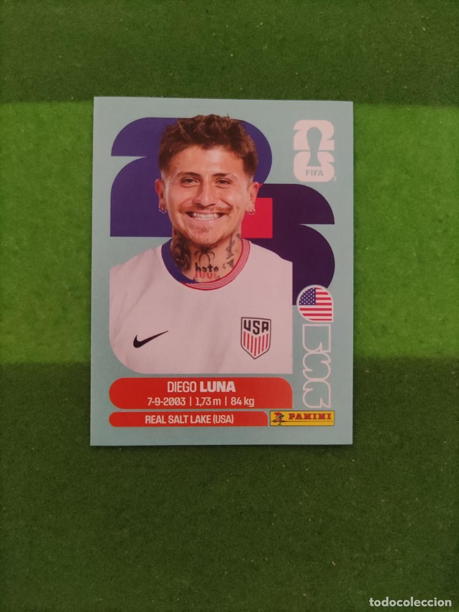 Cromos de F&uacute;tbol: Luna Estados Unidos USA 14 Sticker Mundial 2026 FIFA World Cup / Sin pegar