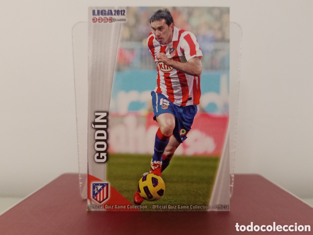 Figurine di Calcio: ❇️ CROMO ⚽ GOD&Iacute;N ATL&Eacute;TICO DE MADRID FICHAS LIGA QUIZ 11 12 2011 2012 MUNDICROMO ❇️