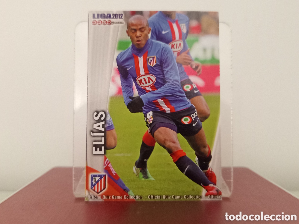 Cromos de F&uacute;tbol: ❇️ CROMO ⚽ EL&Iacute;AS ATL&Eacute;TICO DE MADRID FICHAS LIGA QUIZ 11 12 2011 2012 MUNDICROMO ❇️