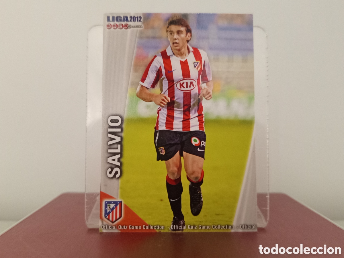 Cromos de F&uacute;tbol: ❇️ CROMO ⚽ SALVIO ATL&Eacute;TICO DE MADRID FICHAS LIGA QUIZ 11 12 2011 2012 MUNDICROMO ❇️