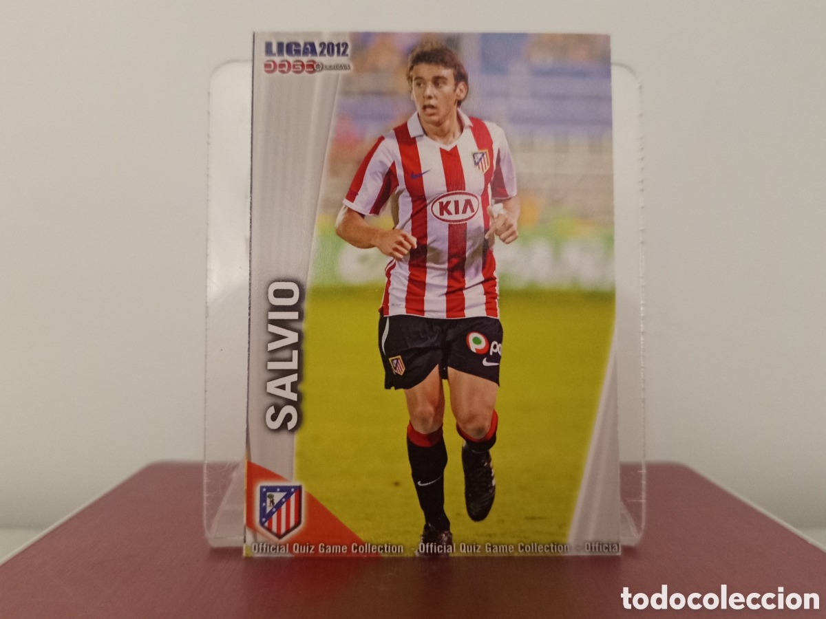 Cromos de F&uacute;tbol: ❇️ CROMO ⚽ SALVIO ATL&Eacute;TICO DE MADRID FICHAS LIGA QUIZ 11 12 2011 2012 MUNDICROMO ❇️