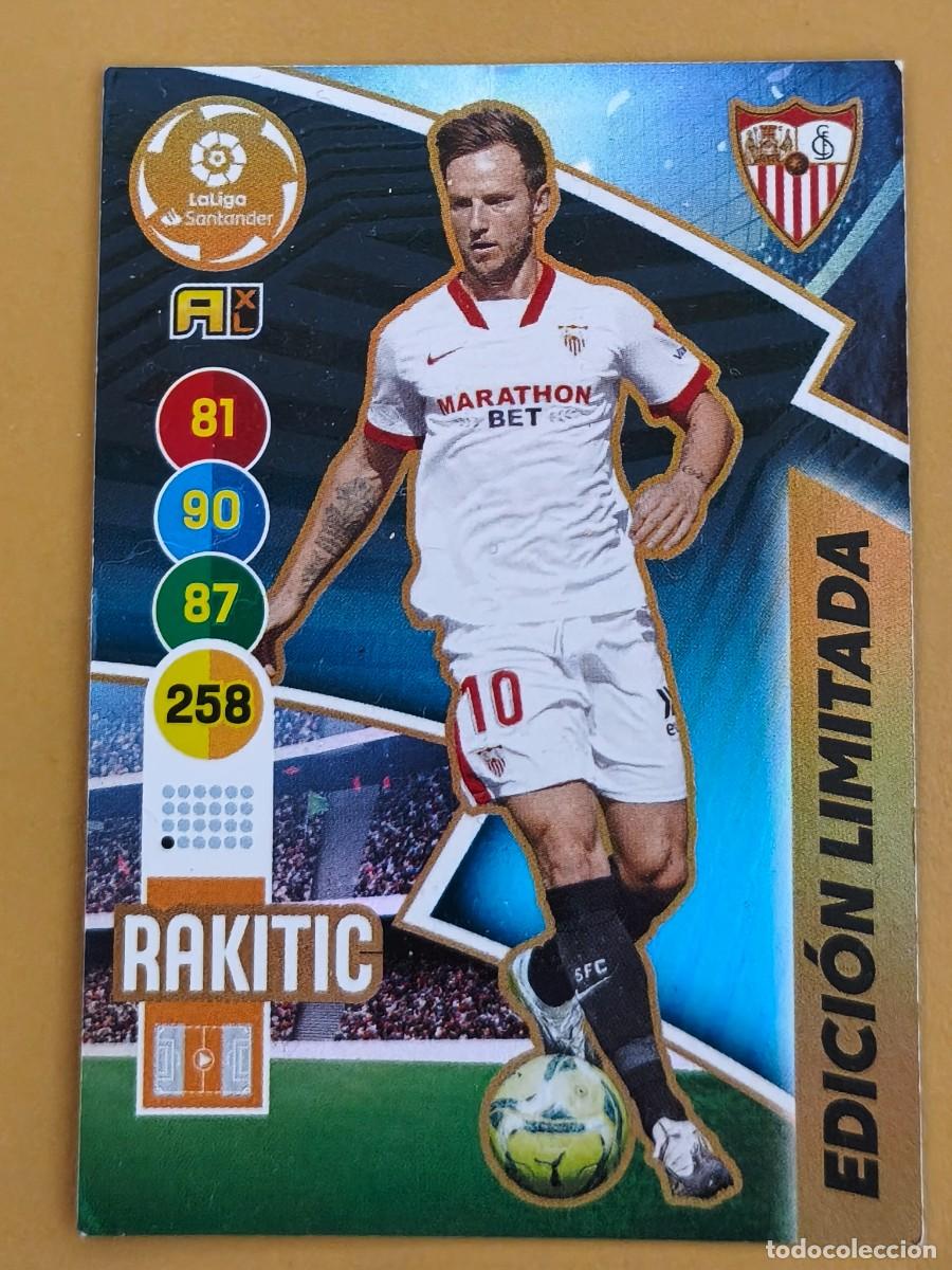 Cromos de F&uacute;tbol: rakitic, 2020 21 edicion limitada