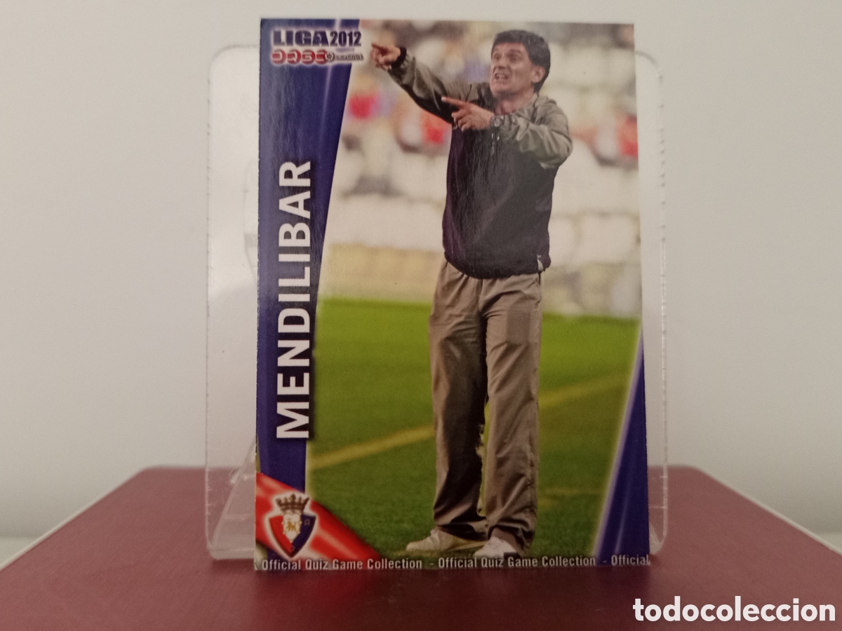 Fu&szlig;ball-Sticker: ❇️ CROMO ⚽ MENDILIBAR OSASUNA FICHAS LIGA QUIZ 11 12 2011 2012 MUNDICROMO ❇️