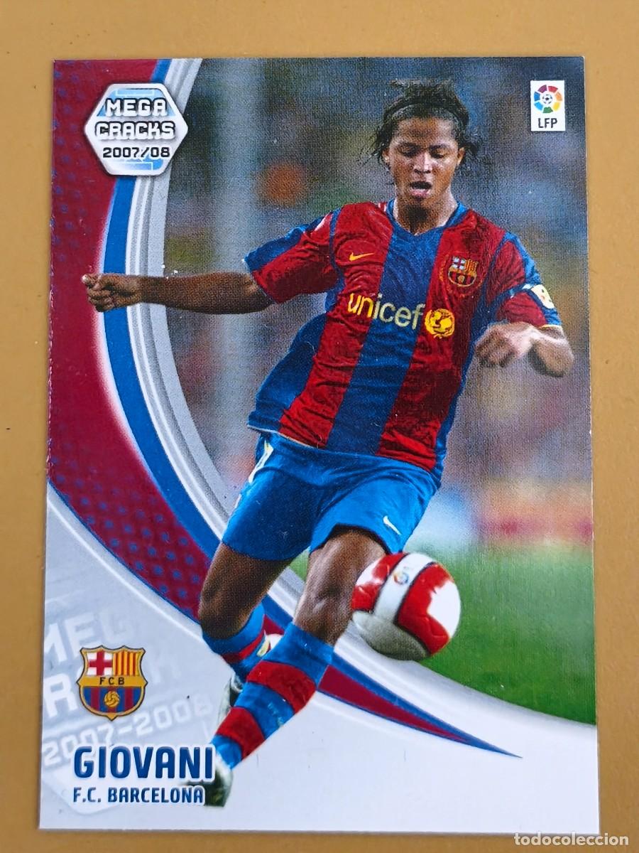 Cromos de F&uacute;tbol: giovani, megacracks 2007 08