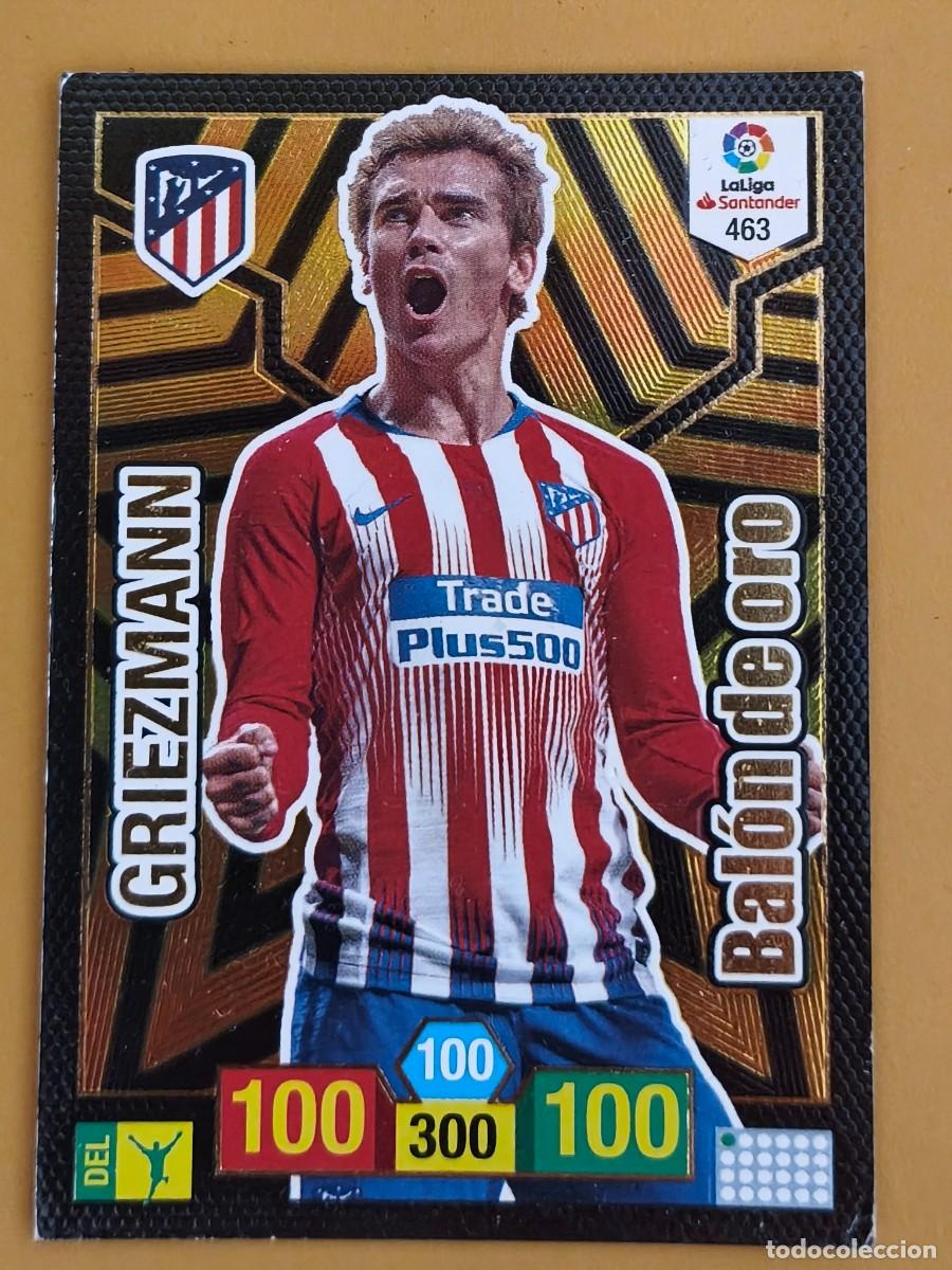 Cromos de F&uacute;tbol: griezmann, 2018 19 balon oro