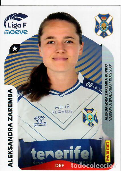 Football Stickers: CROMO PANINI LIGA FEMENINA F 2025-26 (25 - 26) - N&ordm; 107 - ALEKSANDRA ZAREMBA - COSTA ADEJE TENERIFE