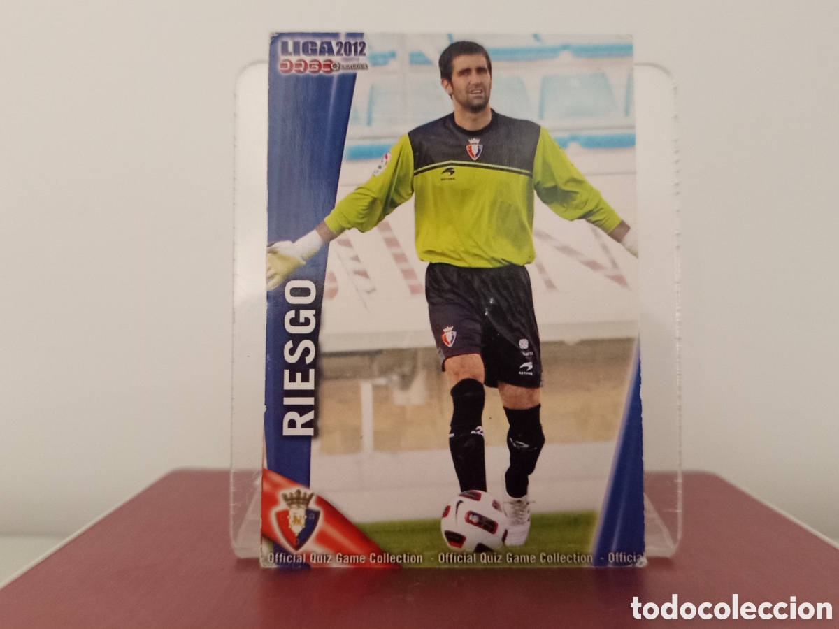 Football Stickers: ❇️ CROMO ⚽ RIESGO OSASUNA FICHAS LIGA QUIZ 11 12 2011 2012 MUNDICROMO ❇️