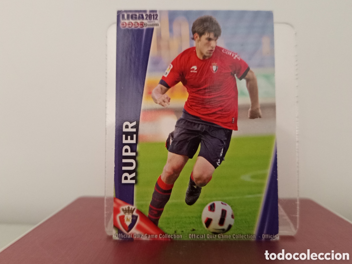 Football Stickers: ❇️ CROMO ⚽ RUPER OSASUNA FICHAS LIGA QUIZ 11 12 2011 2012 MUNDICROMO ❇️