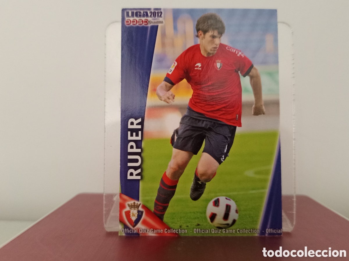 Football Stickers: ❇️ CROMO ⚽ RUPER OSASUNA FICHAS LIGA QUIZ 11 12 2011 2012 MUNDICROMO ❇️