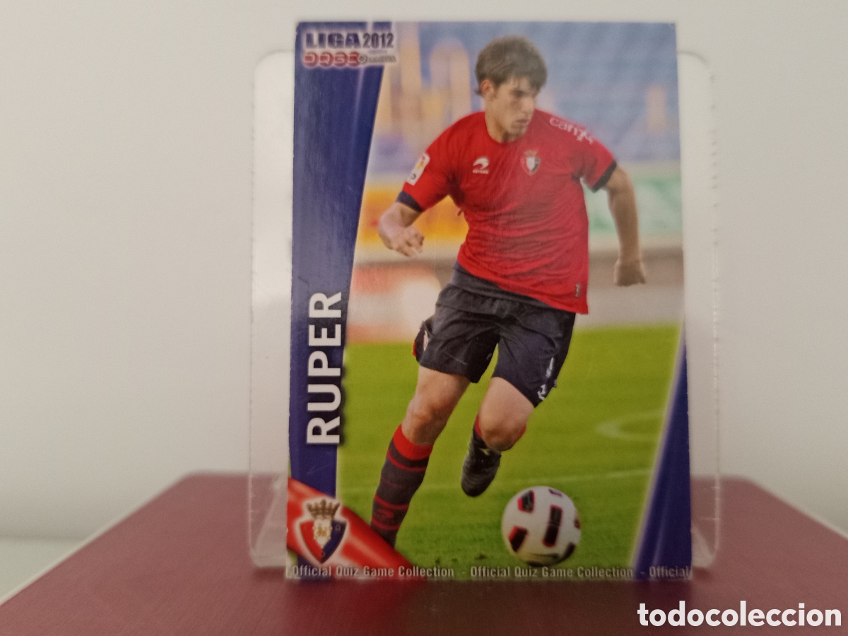 Cromos de F&uacute;tbol: ❇️ CROMO ⚽ RUPER OSASUNA FICHAS LIGA QUIZ 11 12 2011 2012 MUNDICROMO ❇️