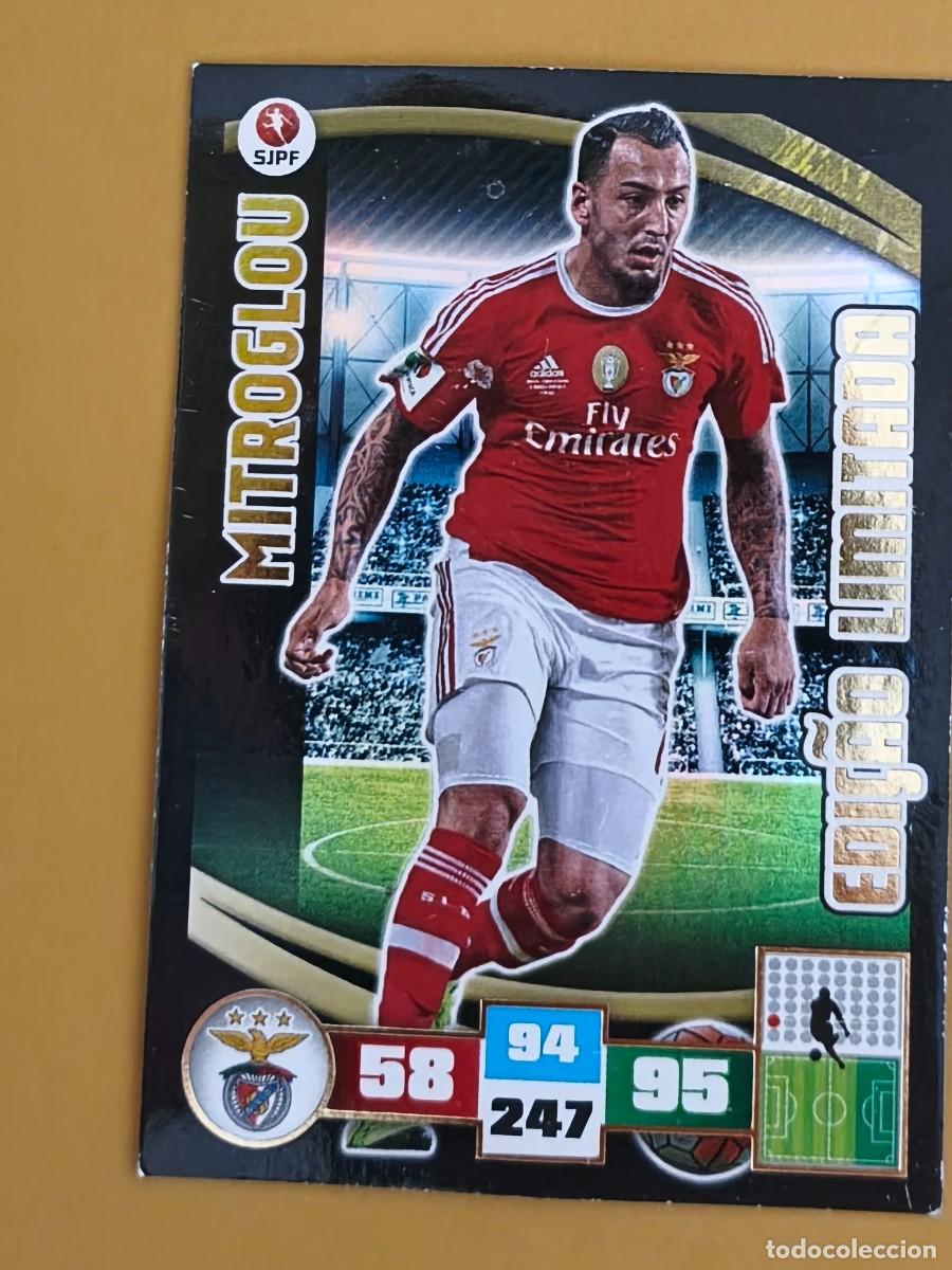 Cromos de F&uacute;tbol: mitroglou, adrenalyn 2015 16 edi&ccedil;ao limitada