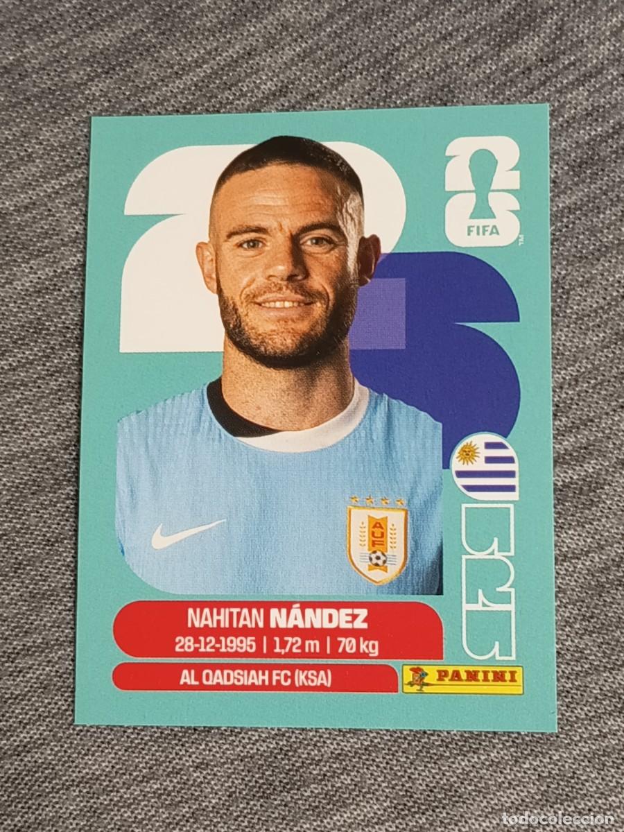 Cromos de F&uacute;tbol: NANDEZ URU 9 STICKER MUNDIAL 2026 PANINI FIFA WORLD CUP NUEVO