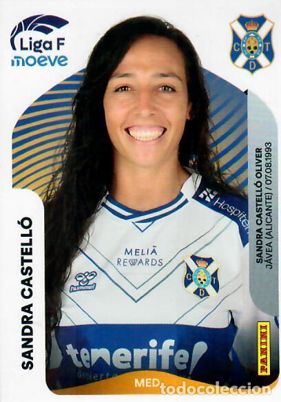 Cromos de F&uacute;tbol: CROMO PANINI LIGA FEMENINA F 2025-26 (25 - 26) - N&ordm; 114 A - SANDRA CASTELL&Oacute; - COSTA ADEJE TENERIFE