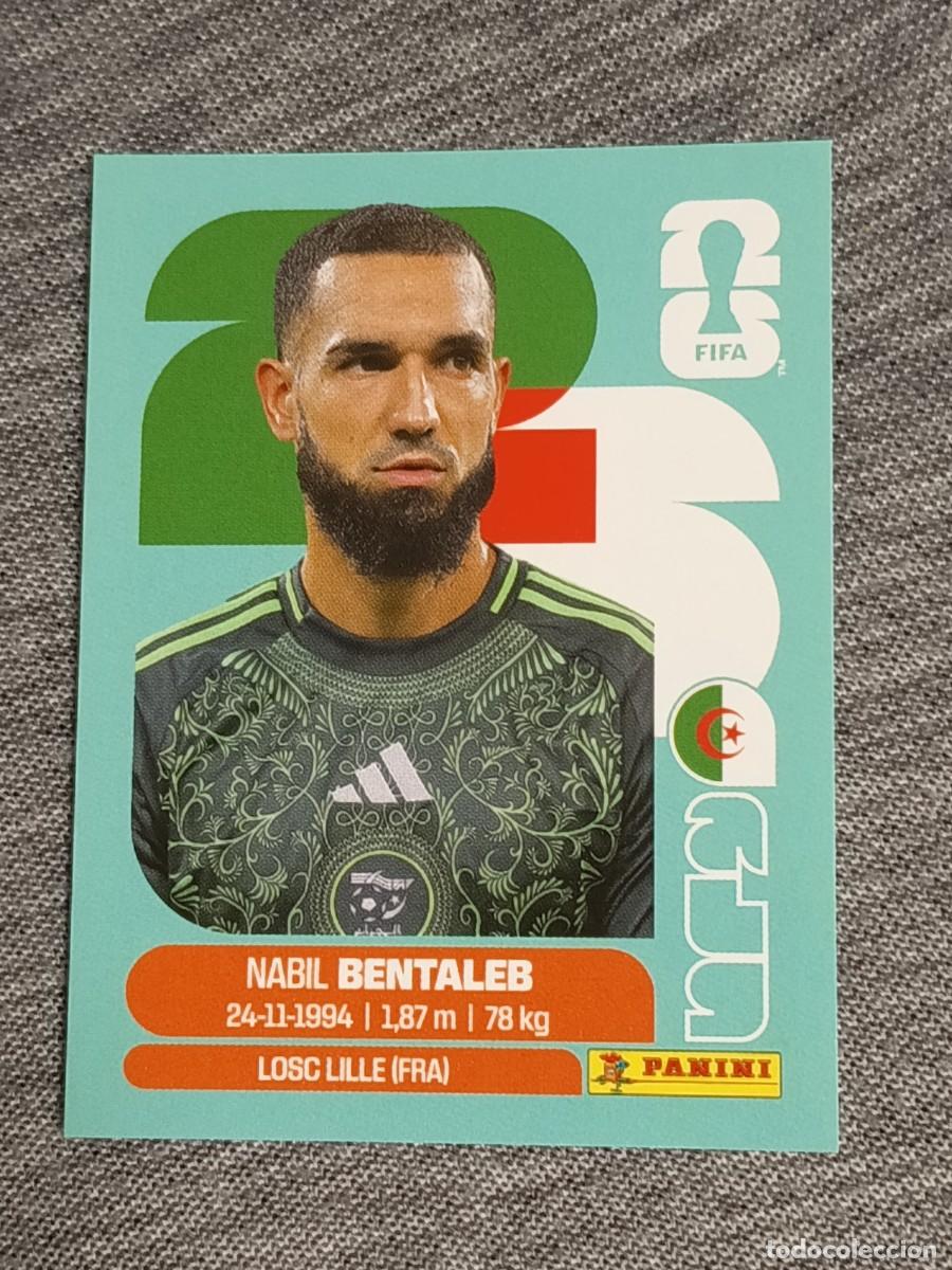 Cromos de F&uacute;tbol: BENTALEB ALG 12 STICKER MUNDIAL 2026 PANINI FIFA WORLD CUP NUEVO
