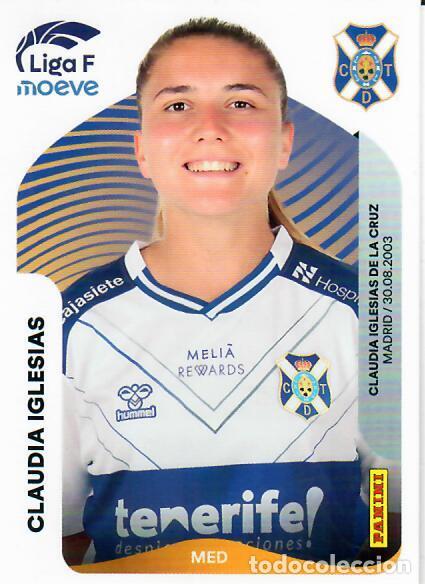 Cromos de F&uacute;tbol: CROMO PANINI LIGA FEMENINA F 2025-26 (25 - 26) - N&ordm; 114 B - CLAUDIA IGLESIAS - COSTA ADEJE TENERIFE