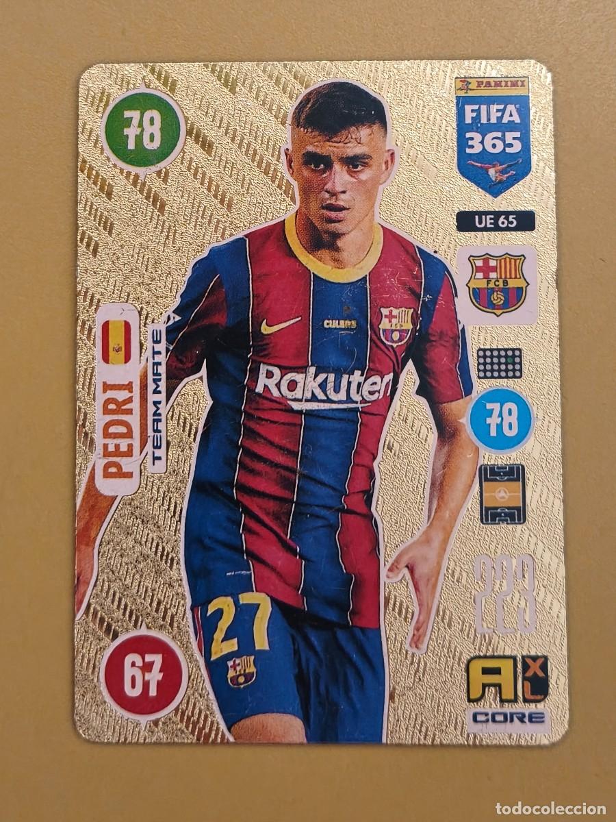 Cromos de F&uacute;tbol: carta pedri, world football stars