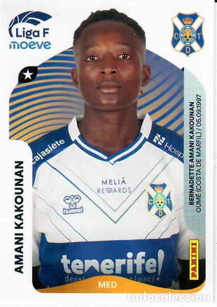 Cromos de F&uacute;tbol: CROMO PANINI LIGA FEMENINA F 2025-26 (25 - 26) - N&ordm; 115 - AMANI KAKOUNAN - COSTA ADEJE TENERIFE