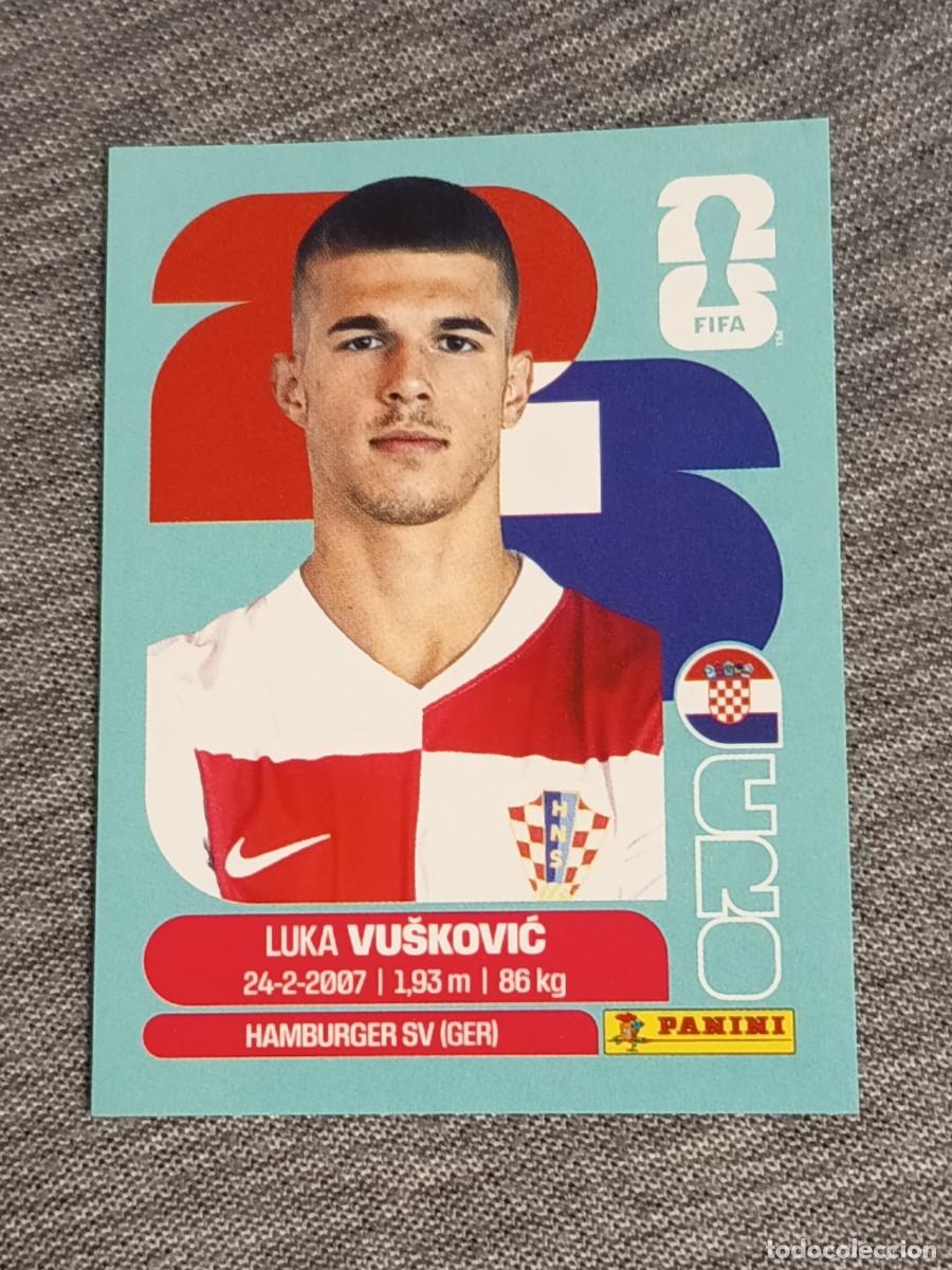 Cromos de F&uacute;tbol: VUSKOVIC CRO 6 STICKER MUNDIAL 2026 PANINI FIFA WORLD CUP NUEVO