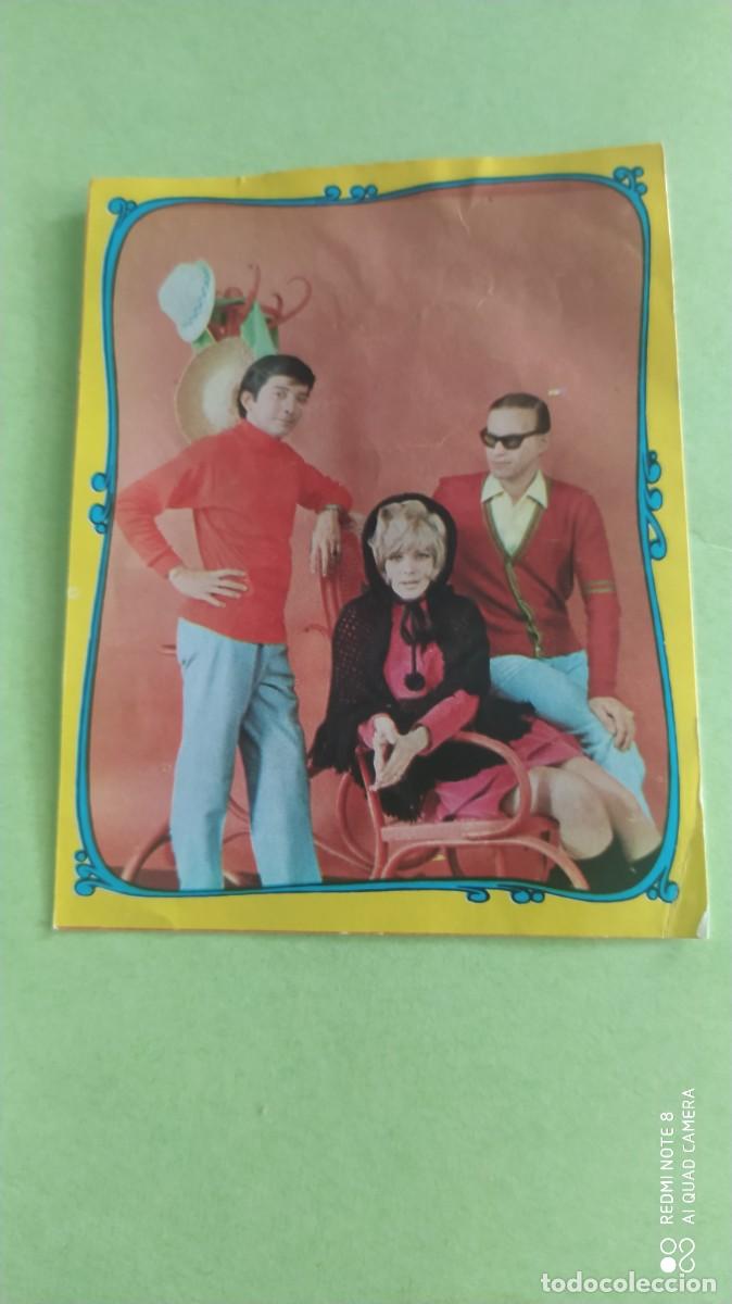 Cromos de F&uacute;tbol: FAMOSOS DEL DISCO 111 LOS TRES SUDAMERICANOS EDICIONES ESTE DESPEGADO - H1